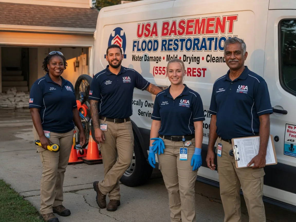 Basement Flood Cleanup company in Goldonna, LA