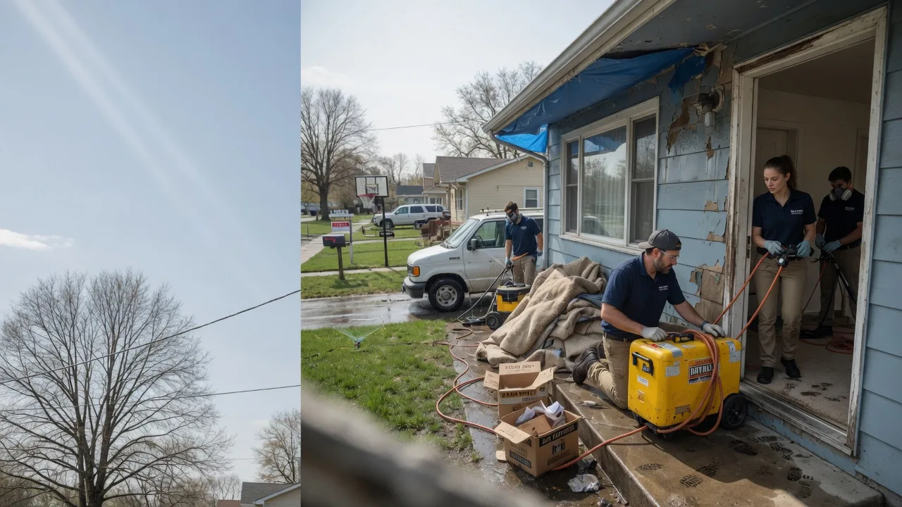 Basement Flood Cleanup in Goldonna, LA near me